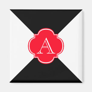 Aimant Décorations de monogramme