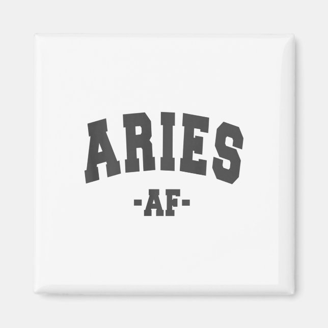 Aimant Décorations du signe du zodiaque Aries Astrologie  (Devant)