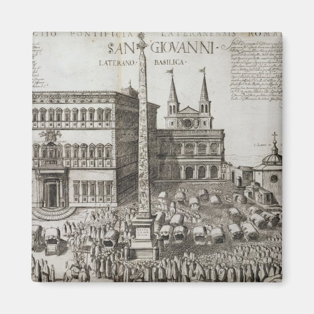 Aimant Dedication of the Obelisk in the Basilica (Devant)