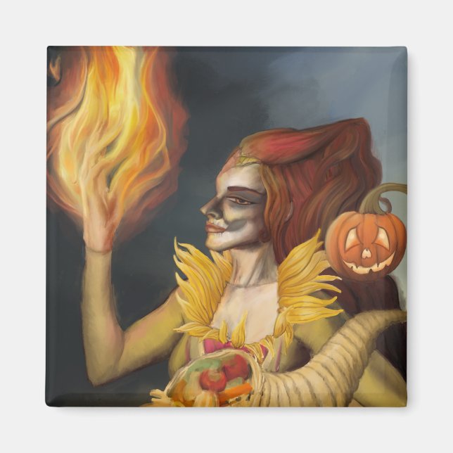 Aimant Déesse d'automne (Devant)