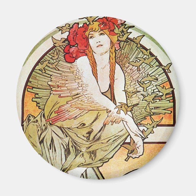 Aimant Déesse des oiseaux (Devant)