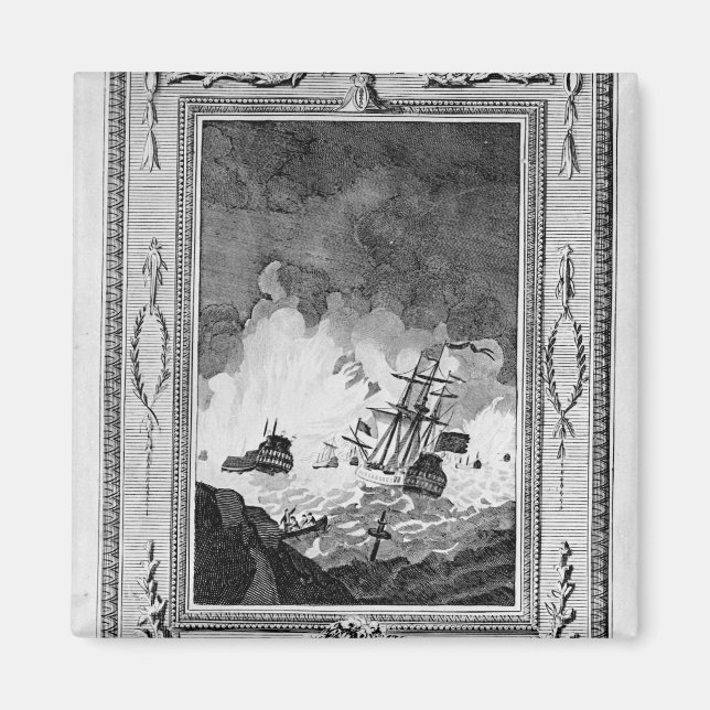 Aimant Défaite de l'Armada espagnole (Devant)