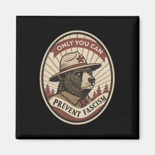 Aimant Défendre la démocratie - Clic Only You Can Prevent