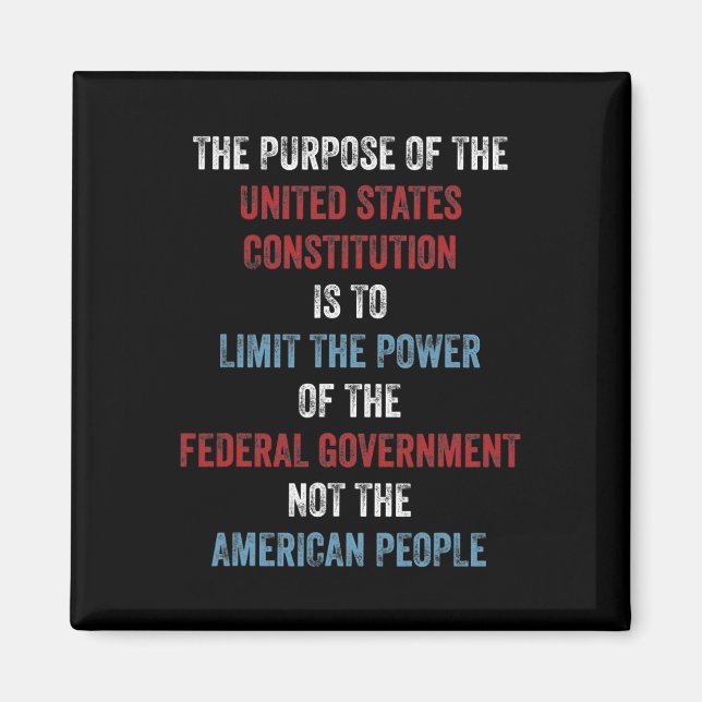 Aimant Défenseur de la Constitution des États-Unis Clarif (Devant)