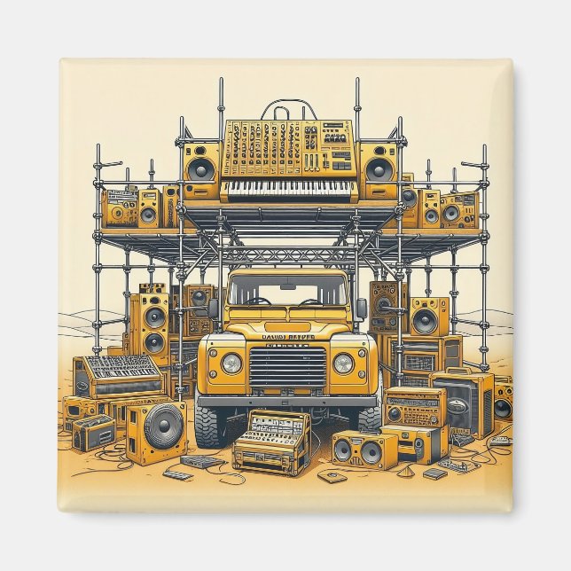 Aimant Défenseur du désert (Devant)