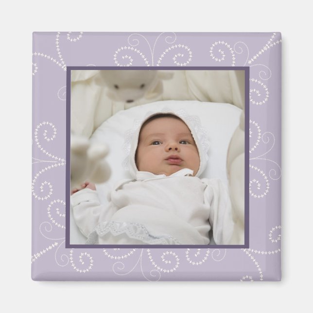 Aimant Défiler l'aimant (lavande) (Devant)