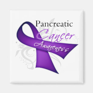 Aimant Défiler Ruban Pancréatique Cancer Sensibilisation