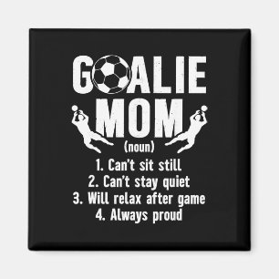 Aimant Définition de maman gardien de but de football Gar