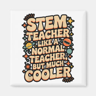 Aimant Définition de professeur de STEM drôle de science