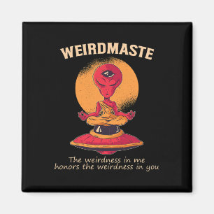 Aimant Définition de Weirdmaste moine extraterrestre Ufo