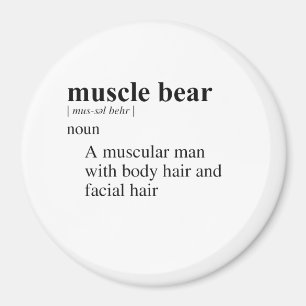 AIMANT DÉFINITION D'OURS DE MUSCLE