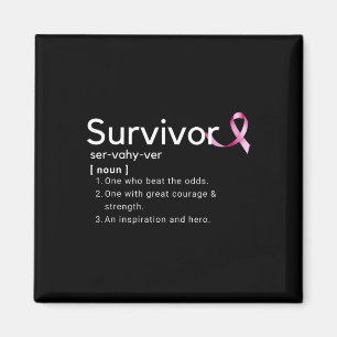 Aimant Définition du survivant pour le cancer du sein Sur