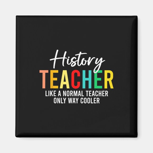 Aimant Définition d'un professeur d'histoire drôle Retour (Devant)