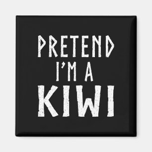 Aimant Déguisement de Halloween pour famille de kiwi appa