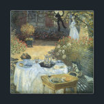 Aimant Déjeuner de Claude Monet, impressionnisme Vintage<br><div class="desc">Le Luncheon (1876) de Claude Monet est un tableau vintage de la nature aux beaux-arts de l'impressionnisme qui présente un déjeuner pique-nique de printemps dans le jardin avec thé de l'après-midi. Un enfant joue tranquillement sur le sol avec des jouets. À propos de l'artiste : Claude Monet (1840-1926) est un...</div>