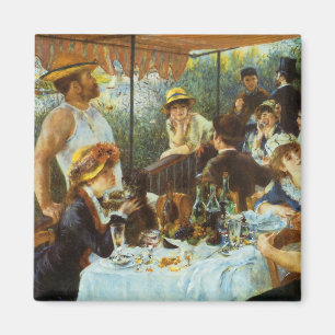 Aimant Déjeuner de la fête nautique par Pierre Renoir