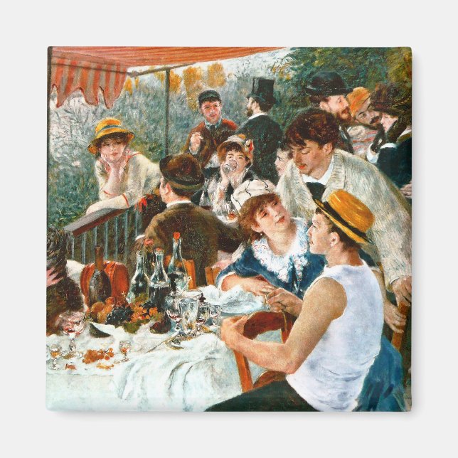 Aimant Déjeuner de la fête nautique, Renoir (Devant)