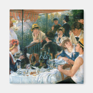 Aimant Déjeuner de Renoir de la fête nautique (1881)