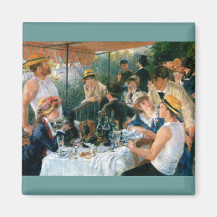 Aimant Déjeuner de Renoir de la fête nautique (1881)