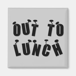 Aimant "Déjeuner dehors"