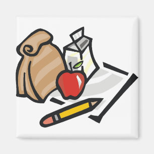 Aimant Déjeuner scolaire