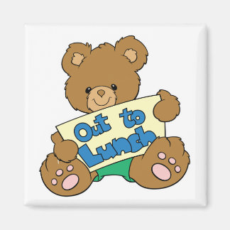 Aimant Déjeuner Teddy Bear