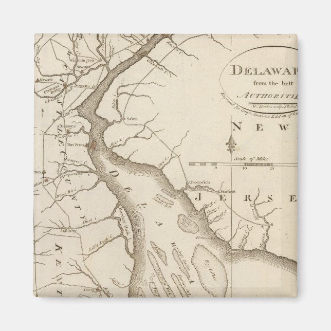 Aimant Delaware 5 (Devant)