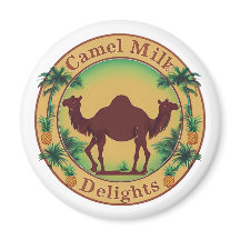 Délices de lait de chameau-Tropical Camel Palm Pin
