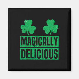 Aimant Délicieux Shamrock Magiquement jour de la Saint-Pa