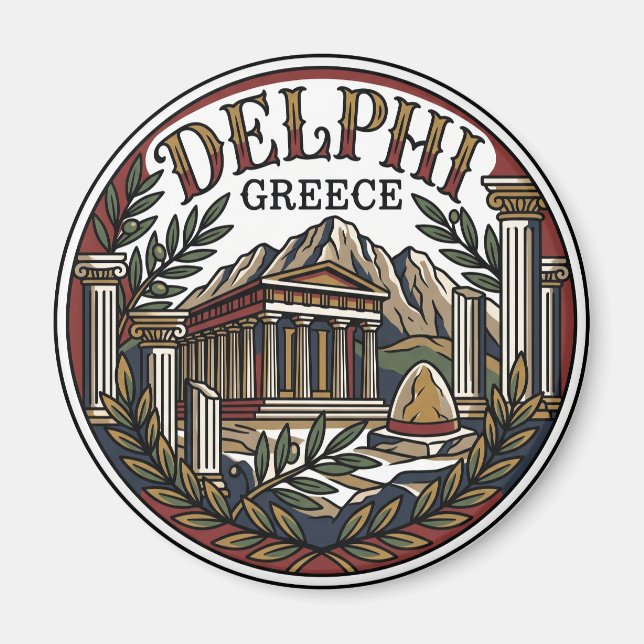 Aimant Delphes Grèce (Devant)