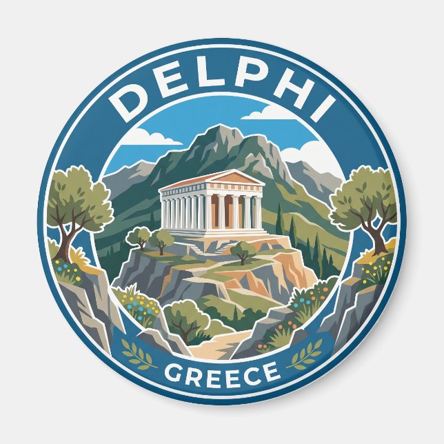 Aimant Delphes Grèce (Devant)