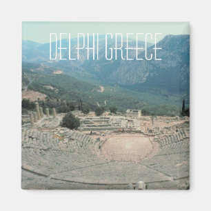 Aimant Delphi Grèce Photo Voyage Souvenir Réfrigérateur M