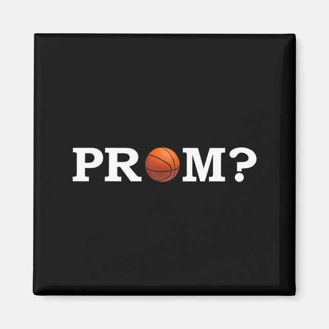 Aimant Demande pour le bal de promo de baseball (Devant)
