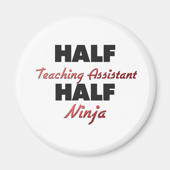 Aimant Demi-assistant d'enseignement Demi-Ninja (Devant)