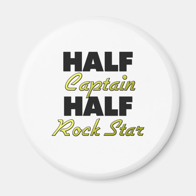 Aimant Demi-capitaine Half Rock Star (Devant)