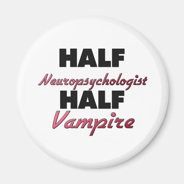 Aimant Demi-neuropsychologue demi-vampire (Devant)