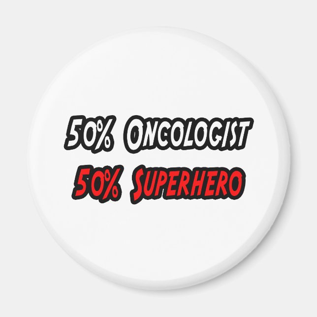 Aimant Demi-Oncologue Half Superhero (Devant)