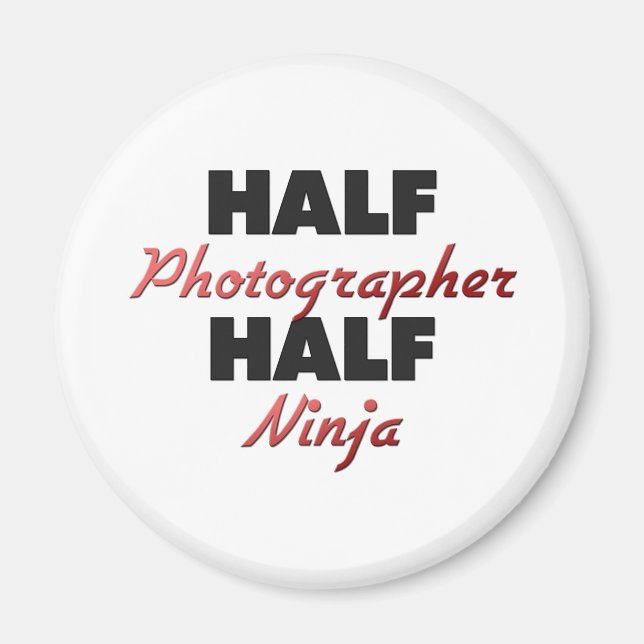 Aimant Demi-photographe Half Ninja (Devant)