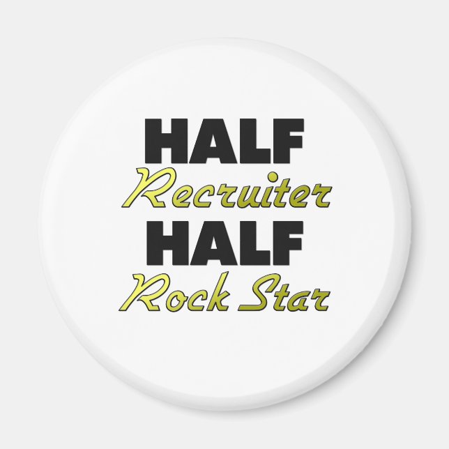 Aimant Demi-recruteur Half Rock Star (Devant)