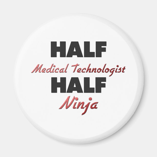 Aimant Demi-technologue Médicale Half Ninja (Devant)
