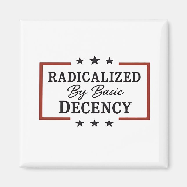 Aimant Démocratie Sociale Radicalisée Par Une Décence Fon (Devant)