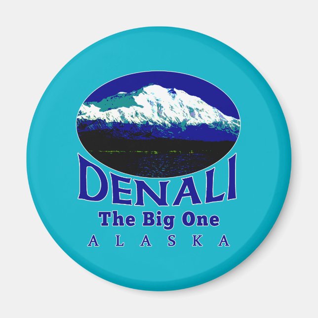 AIMANT DENALI ALASKA LE GRAND (Devant)