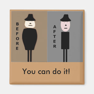 Aimant d'encouragement à la perte de poids