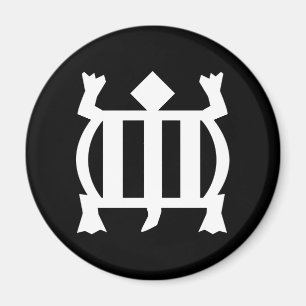 Aimant Denkyem   Symbole d'adaptabilité et de propreté