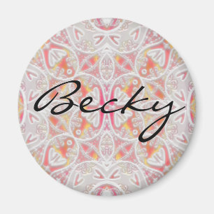 Aimant dentelle, Becky