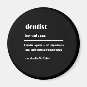 Aimant Dentiste Définition Dentistère Dents Dents Dent De