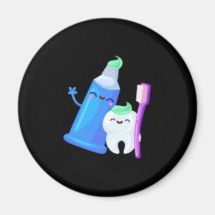 Aimant Dentiste des dents mignonette Technicien des dents