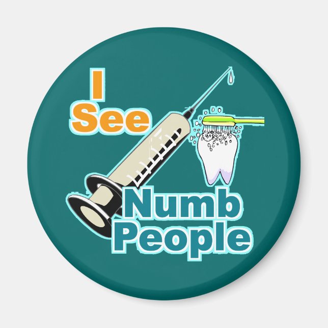 Aimant Dentiste professionnel (Devant)