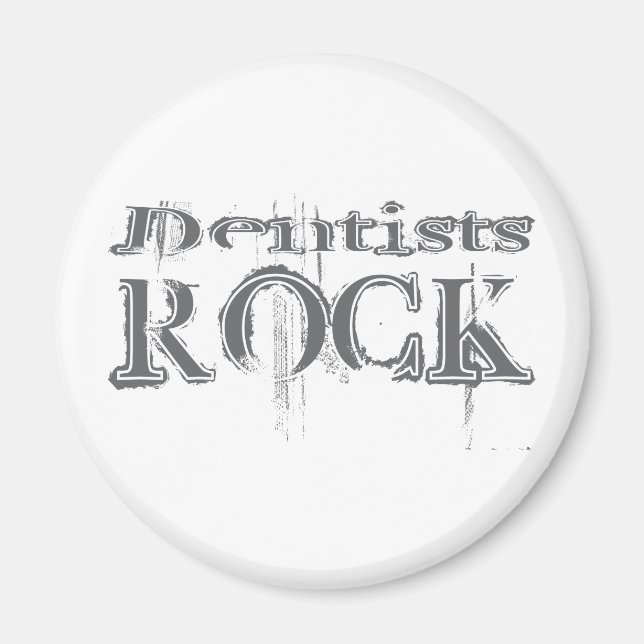 Aimant Dentiste Rock (Devant)