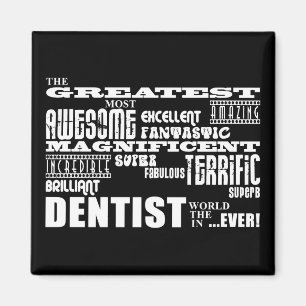 Aimant Dentistes Anniversaires Noël : Plus grand dentiste